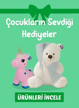 Çocukların sevdiği hediyeler arasında oyuncak ayı, oyuncak eşek, peluş ayı, peluş eşek, balonlu peluş ayı, peluş hayvanlar, uzaktan kumandalı araba, oyuncak bebek ve bez bebek bulunur. En özel ve sevimli hediyeler için seçenekleri keşfedin.