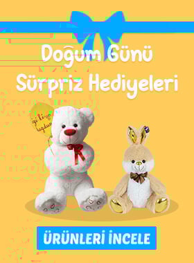 Doğum günü sürpriz hediyeleri için oyuncak ayı, oyuncak eşek, peluş ayı, peluş eşek, kalpli peluş ayı, kalpli peluş eşek ve balonlu peluş ayı seçeneklerini keşfedin. Sevdiklerinizi mutlu edecek peluş hayvanlarla en özel anları yaşayın.