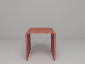 Süreyya Sehpa 50x50 Cm Kırmızı