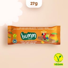 Organik Vegan Mangolu Yulaf Bar 27g görseli.