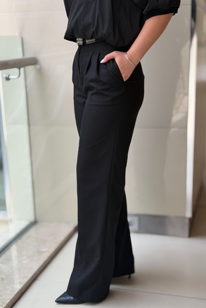 Twist Strass Taşlı Cutout Pantolon
