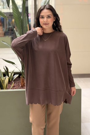 Tığ Triko Oversize Tunik