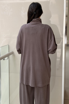 Ghisa Çift Sıra Fermuar Detaylı Pantolonlu Takım