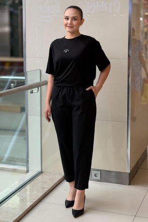 Nurcan Çetin Tapered Fit Pantolon