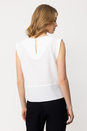 On Fashion Asimetrik Kolsuz Bluz