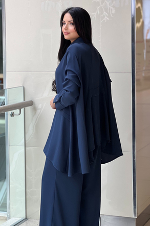 Ghisa Çift Düğme Detayli Gömlek Pantalon Takım