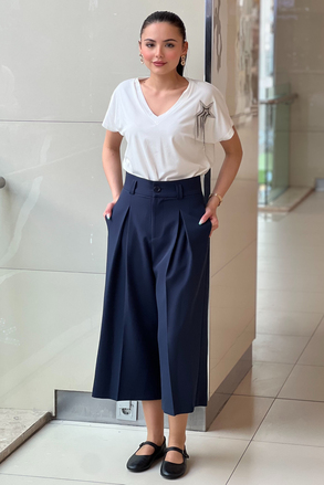 On Fashion Pileli Bol Pantolon