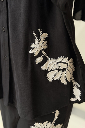 Missemramiss Linen Nakışlı Takım