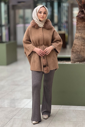 On Fashion Beli Lastikli Bol Paça Pantolon