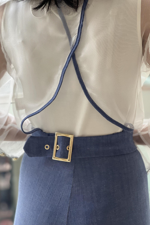 Mianotte Organze Ceket Pantolon Denim Takım