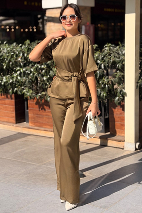İpekyol Saten Kuşaklı Bluz