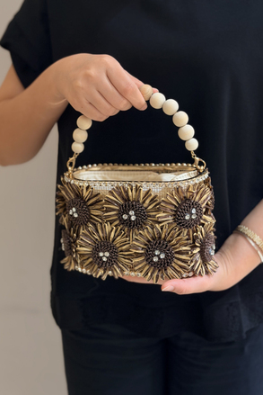 Mahal Bags Bambu El Tutma El İşleme Handmade Çanta