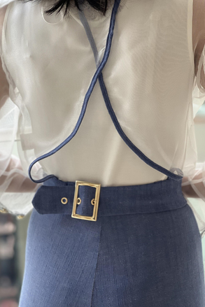 Mianotte Organze Ceket Pantolon Denim Takım