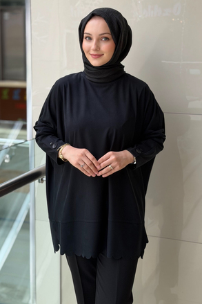 Tığ Triko Oversize Tunik