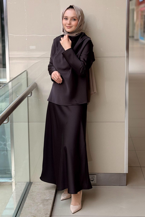 Missemramiss Satin Grace Etekli Takım