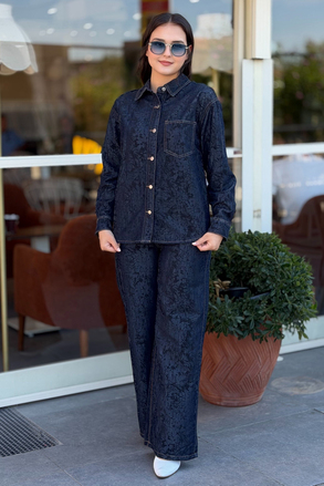 İpekyol Denim Görünümlü Gömlek Ceket