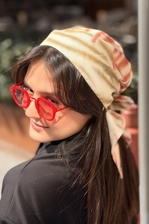İpektol Desenli Bandana Eşarp