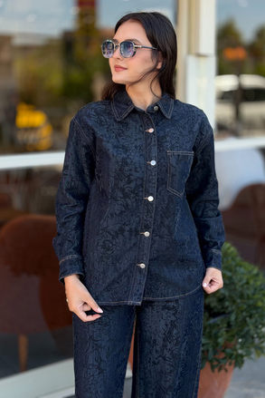İpekyol Denim Görünümlü Gömlek Ceket