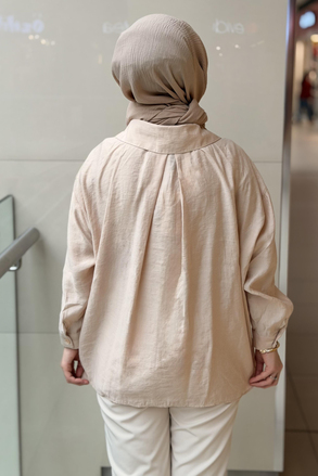 Mahal Casual Ovarsize Gömlek