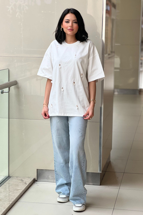 İpekyol Wide Leg Jean Pantolon