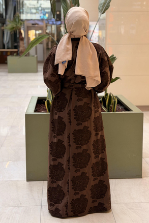 Ceremony Şöni Kesme Jakarlı Kaftan Pantolon Takım