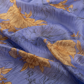 İpekevi Soft Floral Desenli Tenzel Eşarp