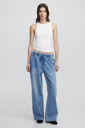 İpekyol Elastik Bel Denim Pantolon