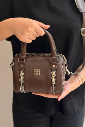 Mahal Bags Boncuklu Spedy Çanta