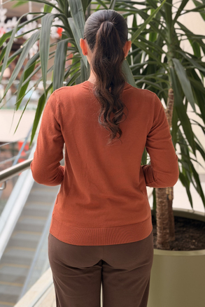 İpekyol Monogram Düğmeli Triko Tunik