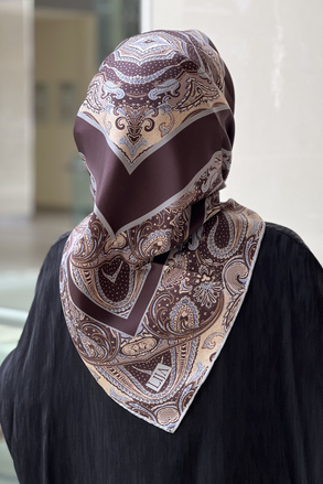 Lija Zerrin Twill İpek Eşarp