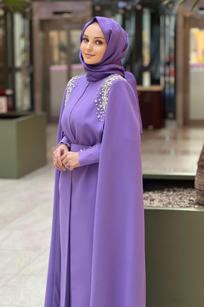 Senna Je Parle Dress Set Abiye Elbise