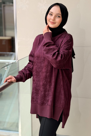 Nuss Ribanalı Jakar Tunik