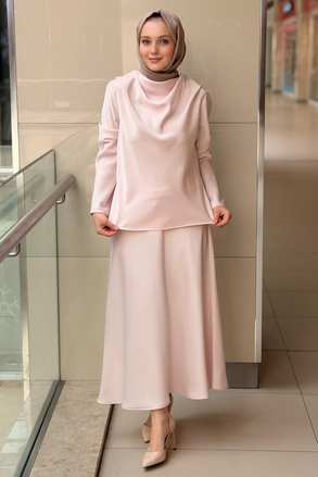 Missemramiss Satin Grace Etekli Takım