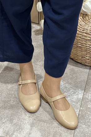 Majensia Bilek Kemerli Hakiki Deri Babet