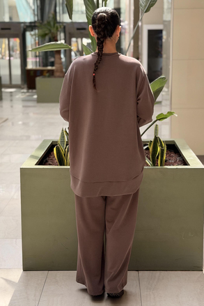 Ceremony Önü Aller Ve Boncuk Detaylı pantolonlu Takım