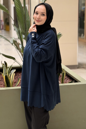 Tığ Triko Oversize Tunik