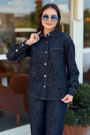 İpekyol Denim Görünümlü Gömlek Ceket