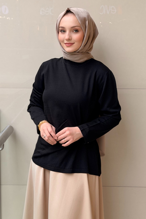 Ghisa Beli Tokalı Büzgülü Tunik