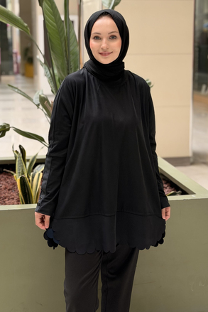 Tığ Triko Oversize Tunik