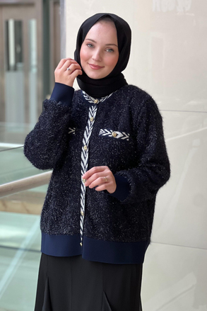 Ghisa Ribanalı Sim İpli Triko Hırka