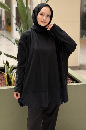 Tığ Triko Oversize Tunik