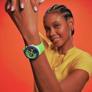 Swatch SUSG101 Flowing Freshly Unisex Kol Saati