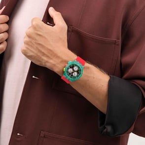 Swatch Neon Emerald Chrono Erkek Kol Saati SUSG409