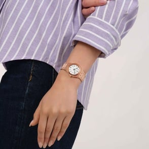 Swatch YLG414G Essence Of Rose 33mm Bayan Saati