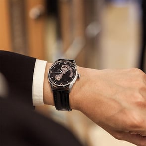 Hamilton Jazzmaster Open Heart Auto 42mm Erkek Saati H32705731