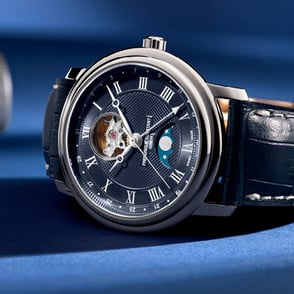 Frederique Constant Classics Heart Beat Moonphase Date FC-335MCNW4P26 Erkek Kol Saati 40mm