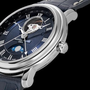 Frederique Constant Classics Heart Beat Moonphase Date FC-335MCNW4P26 Erkek Kol Saati 40mm