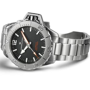 Hamilton Khaki Navy Frogman Auto 46mm Erkek Kol Saati H77815130