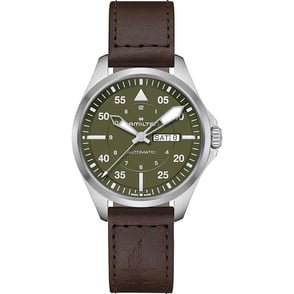 Hamilton Khaki Aviation Pilot Day Date Auto H64635560 Erkek Saati