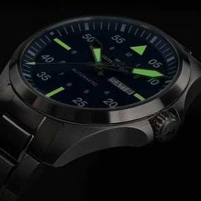 Hamilton Khaki Aviation Pilot Day Date Auto H64635140 Erkek Saati